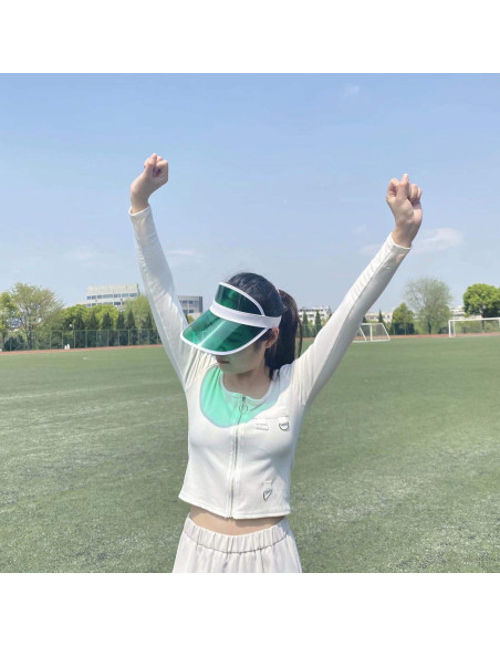 Paquete de 12 Sombreros Visera UV para Mujeres - Ajuste Cómodo