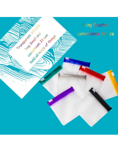 Juego de 28 Bolsas de Pastillas Reutilizables SUPPHOUS 7 Colores