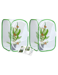 Hábitat de Mariposas Monarca RESTCLOUD 60 cm Plegable 2 Unidades