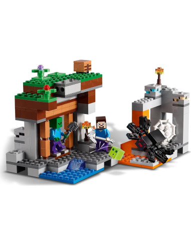 LEGO Minecraft La Mina Abandonada 21166 Juguete 248 Piezas