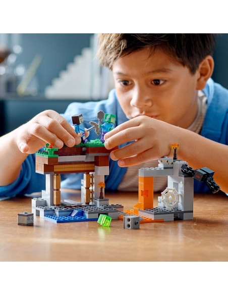 LEGO Minecraft La Mina Abandonada 21166 Juguete 248 Piezas LEGO Minecraft La Mina Abandonada 21166 Juguete 248 Piezas