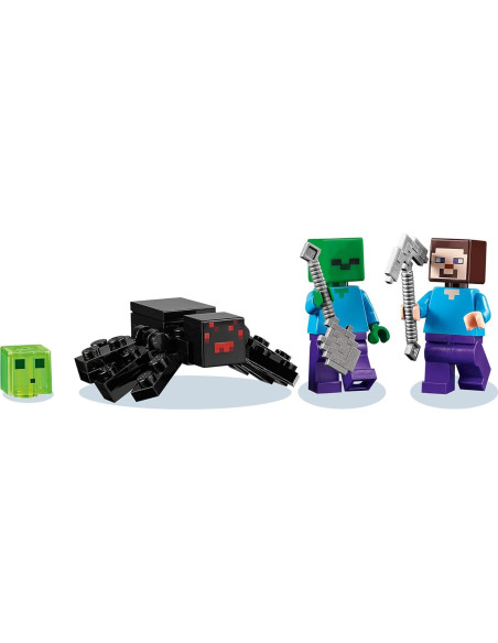 LEGO Minecraft La Mina Abandonada 21166 Juguete 248 Piezas LEGO Minecraft La Mina Abandonada 21166 Juguete 248 Piezas