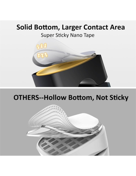 Organizador de Cables Rotatable Daisyhome 8 Piezas Negro