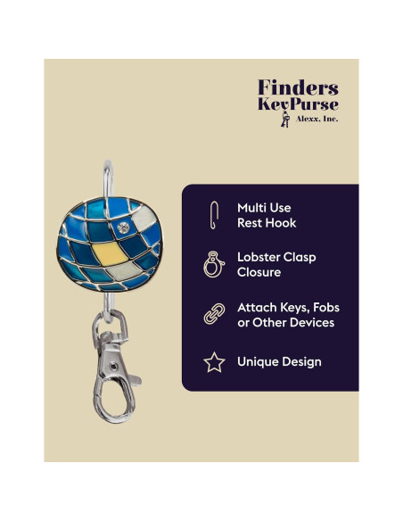 Buscador de Llaves Elegante para Mujeres - Organizador de Bolsos