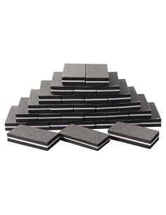 Bloque de Lima de Uñas Buffer Diesisa 30 Unidades Negro 100/180 Grano