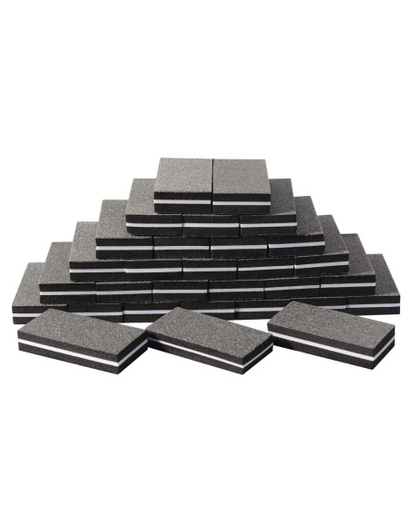 Bloque de Lima de Uñas Buffer Diesisa 30 Unidades Negro 100/180 Grano