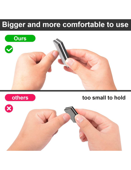 Bloque de Lima de Uñas Buffer Diesisa 30 Unidades Negro 100/180 Grano