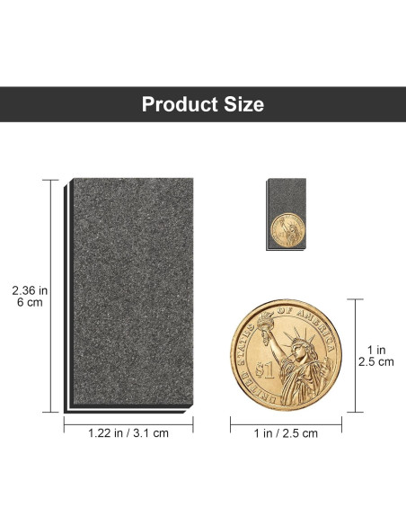 Bloque de Lima de Uñas Buffer Diesisa 30 Unidades Negro 100/180 Grano