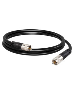 Cable Coaxial RG8X 0.91m PL259 UHF Macho a Macho Exgoofit