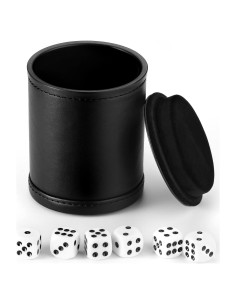 Cubilete para Dados Silencioso GMS con 6 Dados 16mm PU