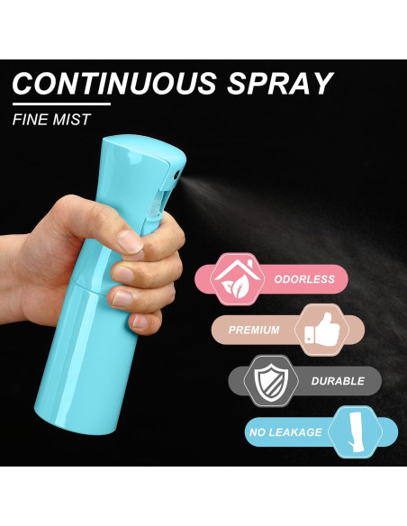 Botella de Spray Multiusos KAI ZHOUZHOU 200ml Azul Botella de Spray Multiusos KAI ZHOUZHOU 200ml Azul