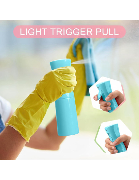 Botella de Spray Multiusos KAI ZHOUZHOU 200ml Azul Botella de Spray Multiusos KAI ZHOUZHOU 200ml Azul