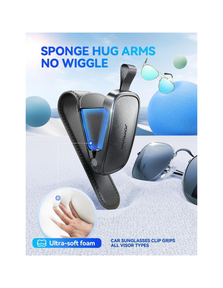 Soporte de Gafas JOYROOM JR-ZS511 para Visera de Coche Soporte de Gafas JOYROOM JR-ZS511 para Visera de Coche