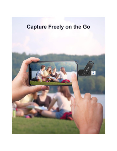 KEXIN USB C Dual 64GB Flash Drive 3.0 100MB/s Negro