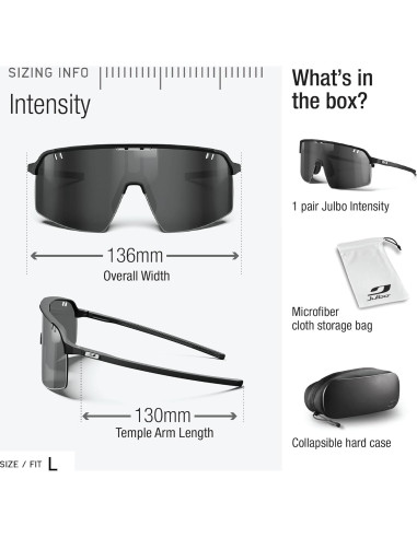 Gafas de sol Julbo Intensity Performance UV 100% para ciclismo
