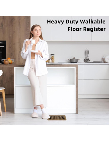 Cubiertas de Ventilación de Piso 2x10 VE NI SCC - 2 Paquete