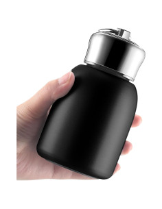 Botella de Agua Aislada Mifoci 300ml Acero Inoxidable Negra