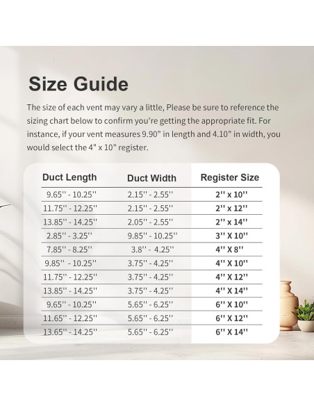 Cubiertas de Ventilación de Piso 2x10 VE NI SCC - 2 Paquete