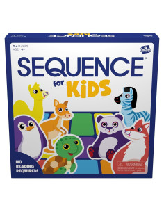Juego de Estrategia para Niños SECUENCIA Jax 28 cm 2-4 Jugadores