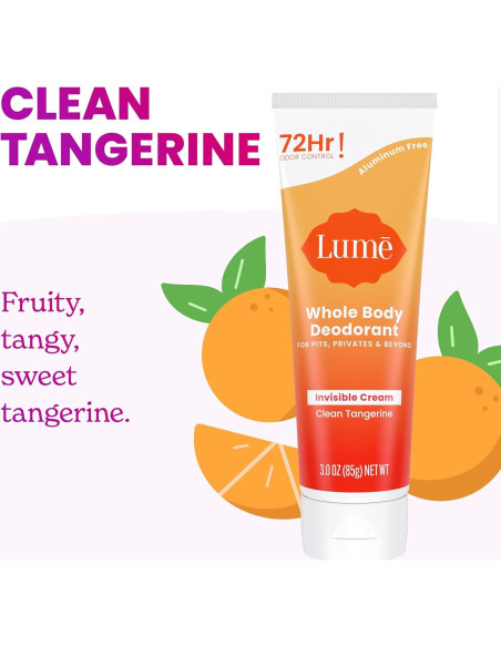 Desodorante Corporal Lume 85g - Control de Olores 72h - Mandarina Desodorante Corporal Lume 85g - Control de Olores 72h - Mandarina