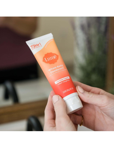 Desodorante Corporal Lume 85g - Control de Olores 72h - Mandarina
