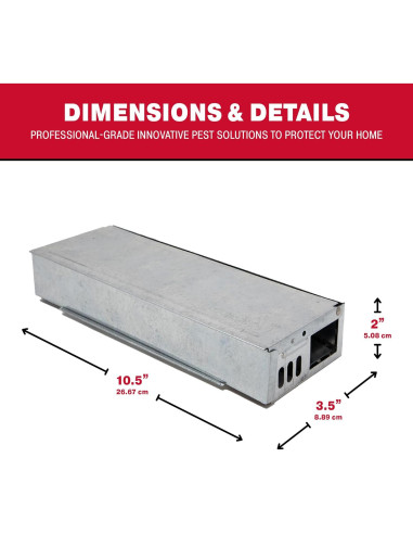 Trampa para Ratones Catchmaster Pro Series 6 Unidades Multi-Captura