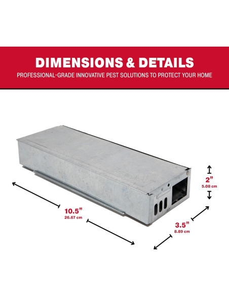 Trampa para Ratones Catchmaster Pro Series 6 Unidades Multi-Captura