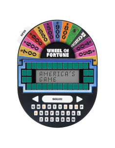 Juego Electrónico Portátil La Rueda de la Fortuna - Educational Insights, 300 Puzzles, 8+