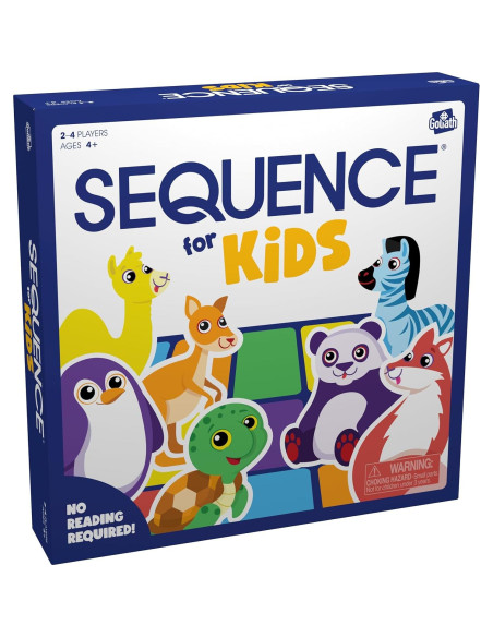 Juego de Estrategia para Niños SECUENCIA Jax 28 cm 2-4 Jugadores