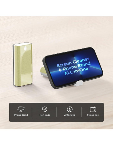 CLICK CLEAN Limpiador de Pantallas Táctiles Spray 119g con Soporte