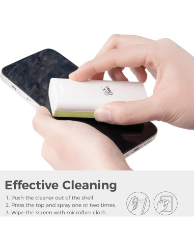 CLICK CLEAN Limpiador de Pantallas Táctiles Spray 119g con Soporte