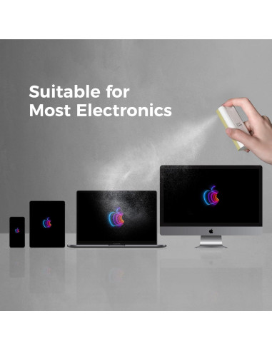 CLICK CLEAN Limpiador de Pantallas Táctiles Spray 119g con Soporte