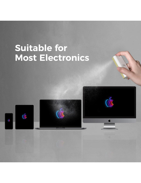 CLICK CLEAN Limpiador de Pantallas Táctiles Spray 119g con Soporte