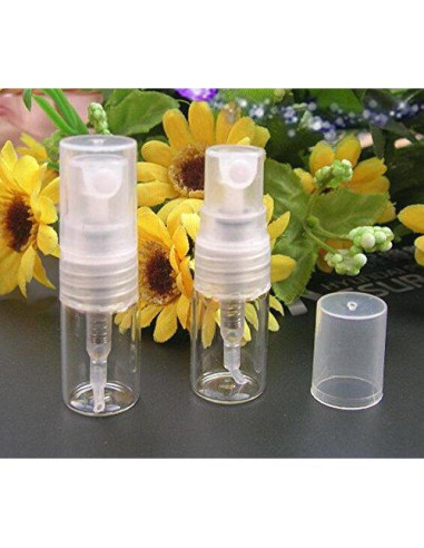 20 Botellas Mini Spray Vidrio 2ml Elfenstall para Viaje