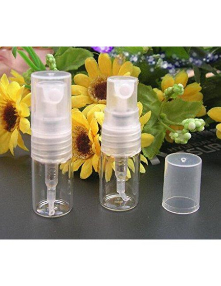 20 Botellas Mini Spray Vidrio 2ml Elfenstall para Viaje
