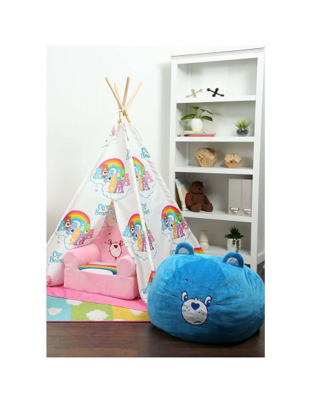 Puff de Peluche Grumpy Bear Fun Costumes Azul 69.85 cm Puff de Peluche Grumpy Bear Fun Costumes Azul 69.85 cm