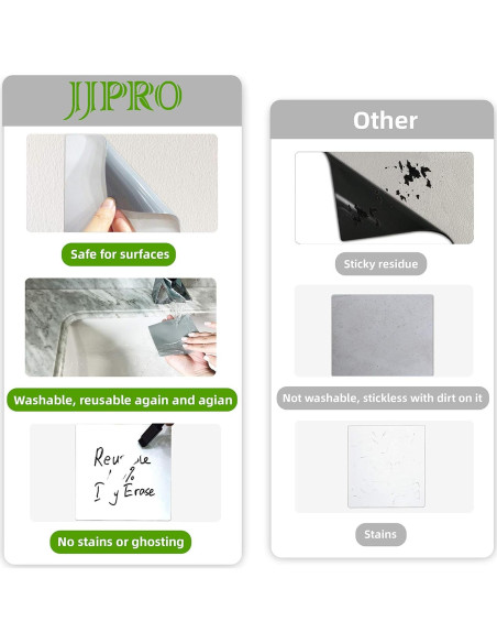 Notas Adhesivas Borrables JJPRO 7.62cm x 7.62cm 12 Pzas Notas Adhesivas Borrables JJPRO 7.62cm x 7.62cm 12 Pzas