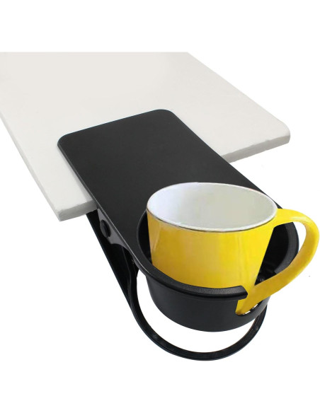 Soporte para Taza de Escritorio Jiozermi Negro Ajustable Soporte para Taza de Escritorio Jiozermi Negro Ajustable