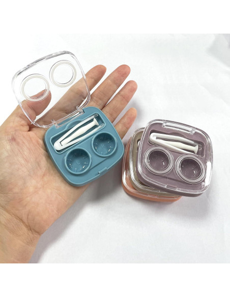 Estuche para Lentes de Contacto Howinn 4PCS Mini Colorido