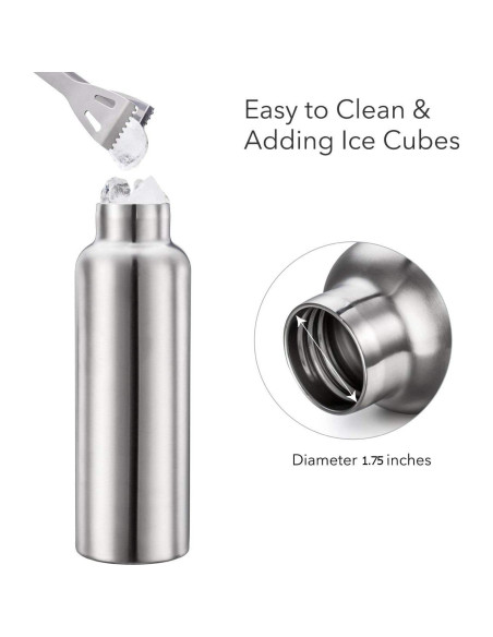 Botella de Agua Acero Inoxidable Gteller 350ml Doble Pared