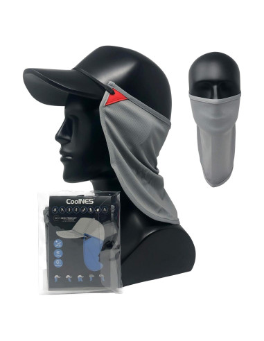 Drape de Cuello CoolNES UV Ajustable Unisex para Pesca