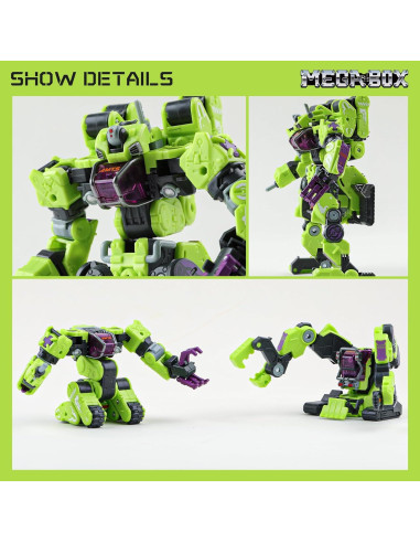 Figura de Acción 52TOYS MEGABOX MB-12DE LANDBREAKER Elite 15cm