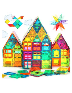 Azulejos Magnéticos CuteTiger 60PCS Juguetes STEM 3+ Años