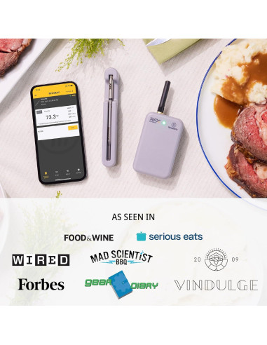 Termómetro de Carne Inalámbrico ThermoWorks RFX - Kit 1 Sonda