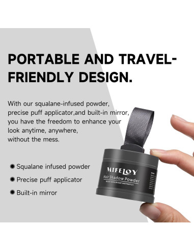 Corrector de Color para Cabello Mifeloy YYF-04 Gris Oscuro 32g