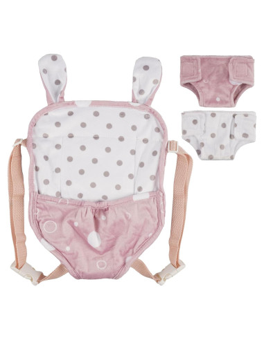 Portabebés de Muñeca Reborn BABESIDE con 2 Pañales 30-38 cm
