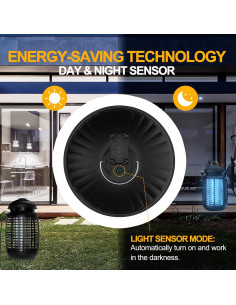 Asesino de Mosquitos Eléctrico VANELC 4200V Impermeable 2