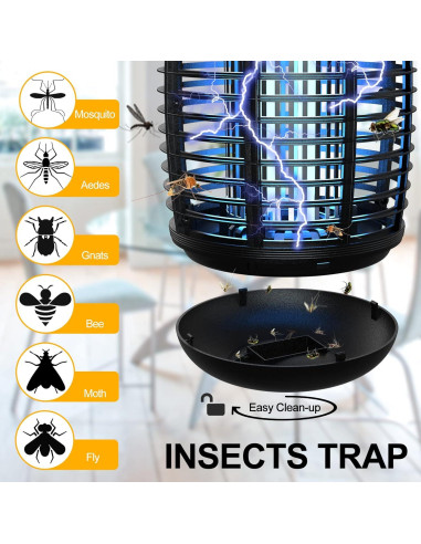 Asesino de Mosquitos Eléctrico VANELC 4200V Impermeable