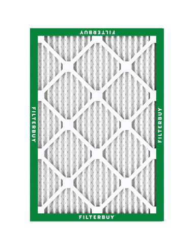 Filtro de aire Filterbuy 8x14x1 MERV 8 - Paquete de 4