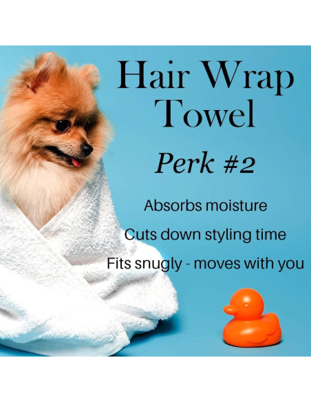 Toalla de Microfibra para Cabello L'ANGE HAIR Rosa 16.5x11.4cm